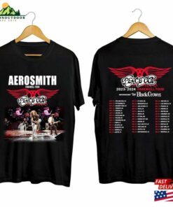 Aerosmith 2023 2024 Peace Out Farewell Tour With The Black Crowes Shirt Band Fan Classic Sweatshirt