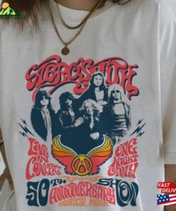 Aerosmith 2023 – 2024 Peace Out Farewell Tour With The Black Crowes Shirt Band Fan T-Shirt Classic