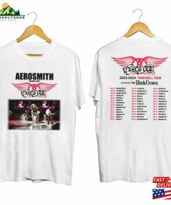 Aerosmith 2023 2024 Peace Out Farewell Tour With The Black Crowes Shirt Classic T-Shirt