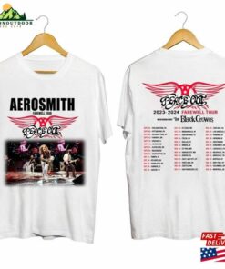 Aerosmith 2023 – 2024 Peace Out Farewell Tour With The Black Crowes Shirt Hoodie Classic