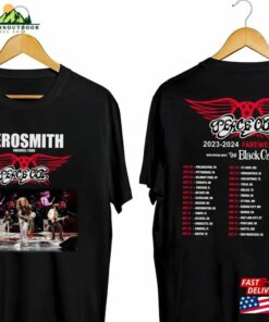 Aerosmith 2023 – 2024 Peace Out Farewell Tour With The Black Crowes Shirt Hoodie Unisex