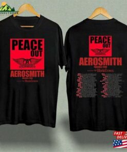 Aerosmith 2023 2024 Shirt Peace Out Farewell Tour With The Black Crowes T-Shirt Hoodie Aerosmith 2023 2024 Shirt Peace Out Farewell Tour With The Black Crowes T-Shirt Hoodie