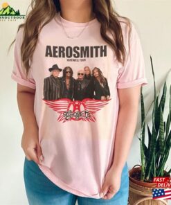 Aerosmith 2023 Concert Shirt 2024 Peace Out Farewell Tour The Black Crowes Unisex Sweatshirt