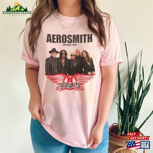 Aerosmith 2023 Concert Shirt 2024 Peace Out Farewell Tour The Black Crowes Unisex Sweatshirt