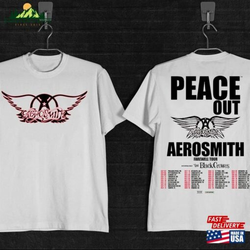 Aerosmith And The Black Crowes Concert Shirt Farewell Tour With Special Guest Tee T-Shirt Hoodie