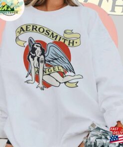 Aerosmith Angel T Shirt 2023 2024 Peace Out Farewell Tour With The Black Crowes Shirt Classic Unisex 3