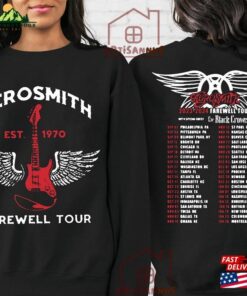 Aerosmith Band Farewell Tour Shirt Rock Concert 2023 Classic Unisex