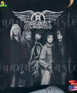 Aerosmith Band Rock And Roll T-Shirt 2023 – 2024 Peace Out Farewell Tour With The Black Crowes Shirt Classic Hoodie