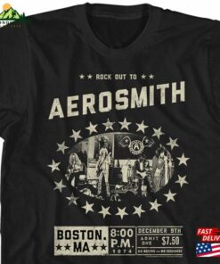 Aerosmith Boston Music Hall Black Shirt Hoodie Sweatshirt