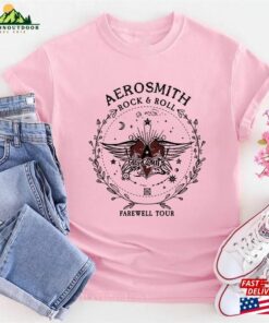 Aerosmith Comfort Colors Shirt Farewell Rock Tour Hoodie Classic 4