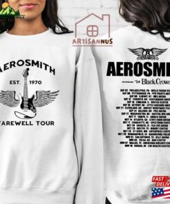 Aerosmith Farewell Shirt Sweatshirt Hard Rock Hoodie Unisex T-Shirt