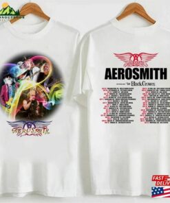 Aerosmith Farewell Tour 2023 2Sides Shirt Rock Band Concert Music Unisex Classic