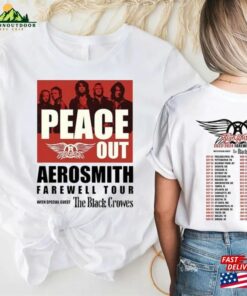 Aerosmith Farewell Tour 2023 Shirt Rock Band Concert Unisex Sweatshirt