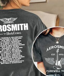 Aerosmith Farewell Tour 2023 Shirt Rock Music Band Concert Classic Sweatshirt