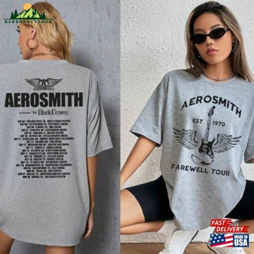 Aerosmith Farewell Tour 2023 Shirt Rock Music Band Concert Sweatshirt Classic