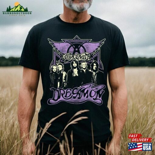 Aerosmith Farewell Tour 2023 Vintage Shirt Dream On Band Tee Retro 70S Classic T-Shirt