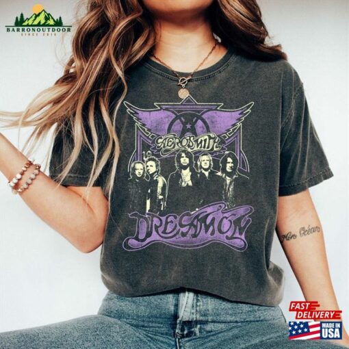 Aerosmith Farewell Tour 2023 Vintage Shirt Dream On Band Tee Retro 70S Classic T-Shirt