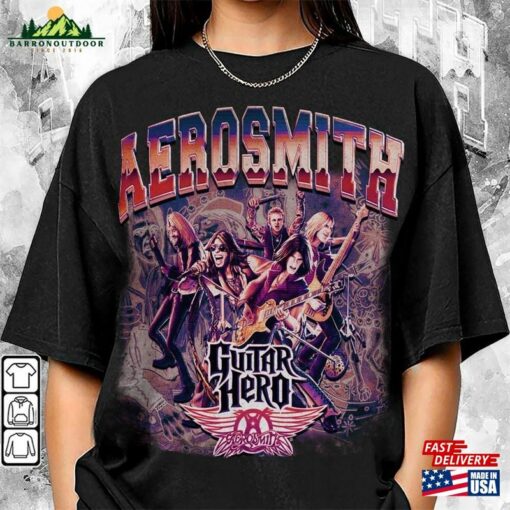 Aerosmith Farewell Tour 90S Music Shirt Bootleg Boy Band Rock Vintage Y2k Sweatshirt Unisex T-Shirt