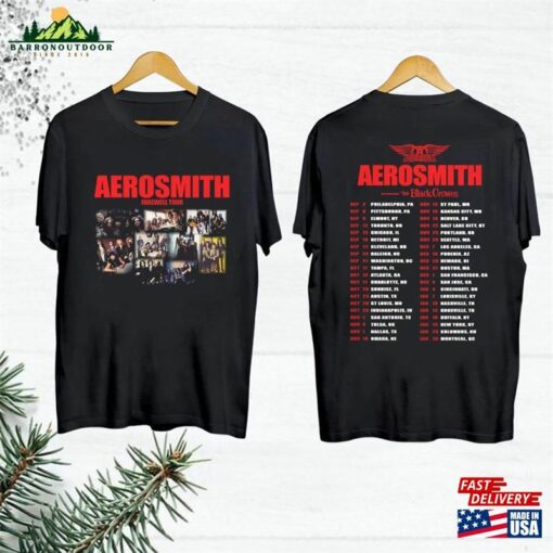 Aerosmith Farewell Tour T-Shirt Peace Out Shirt Band Hoodie