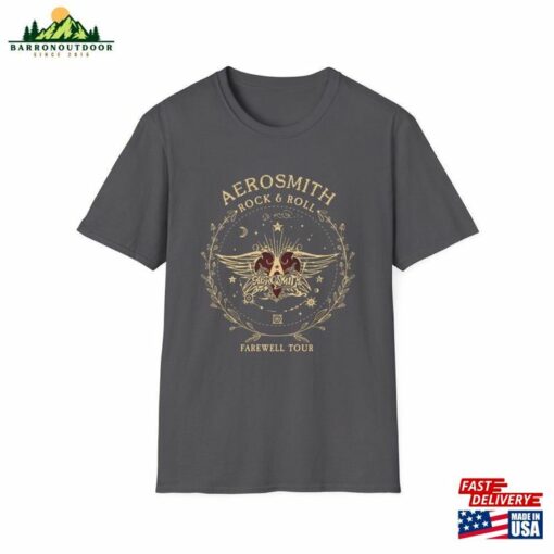 Aerosmith Farewell Tour Unisex Softstyle T-Shirt Classic