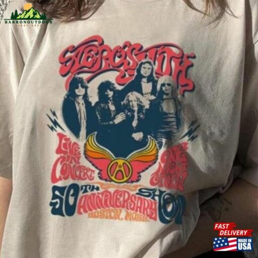 Aerosmith Peace Out Farewell Tour Shirt Band T-Shirt 2023 Hoodie Unisex