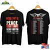 Aerosmith Peace Out Tour 2023 Shirt World Music Classic Sweatshirt