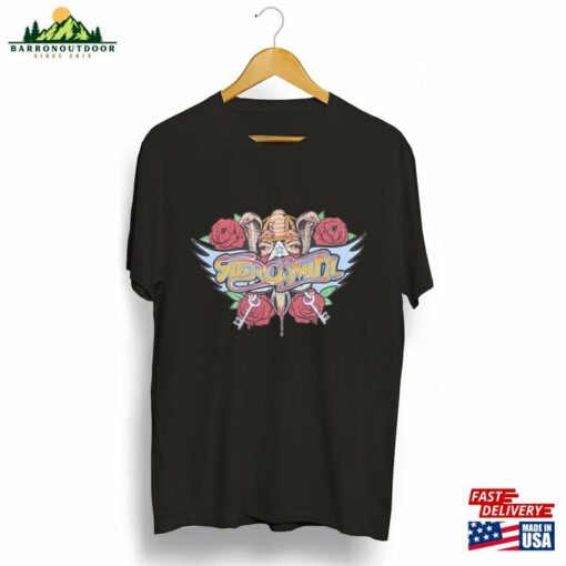 Aerosmith Permanent Vacation Tour Shirt Band 2023 Peace Out Farewell Fan Gift Sweatshirt T-Shirt