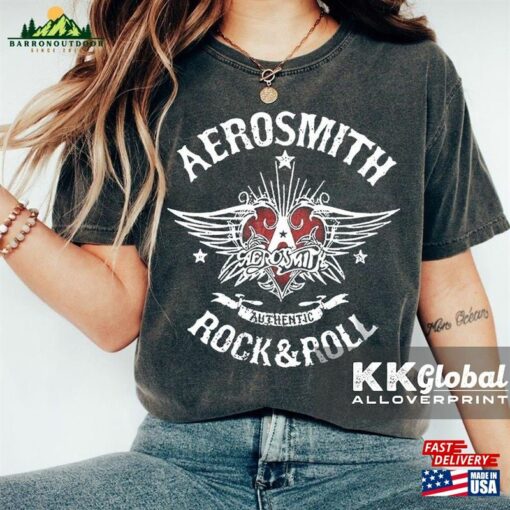 Aerosmith Rock And Roll T-Shirt 2023 – 2024 Peace Out Farewell Tour With The Black Crowes Shirt Sweatshirt