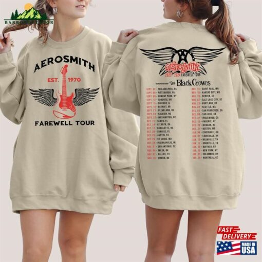 Aerosmith Shirt Farewell Tour Peace Put Unisex Sweatshirt