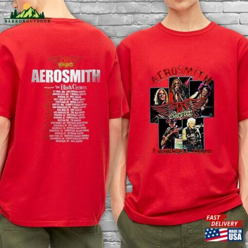 Aerosmith Shirt T-Shirt Band Graphic Tees Classic