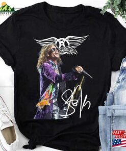 Aerosmith Steven Tyler Signature T-Shirt Shirt Fan Gifts Hoodie