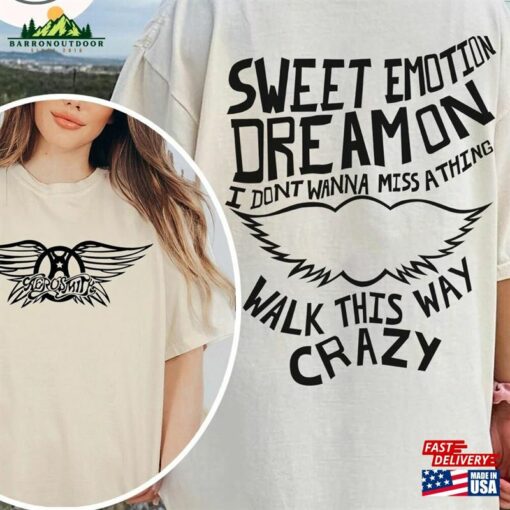 Aerosmith Sweet Emotion Shirt Farewell Tour With The Black Crowes Sweatshirt Unisex