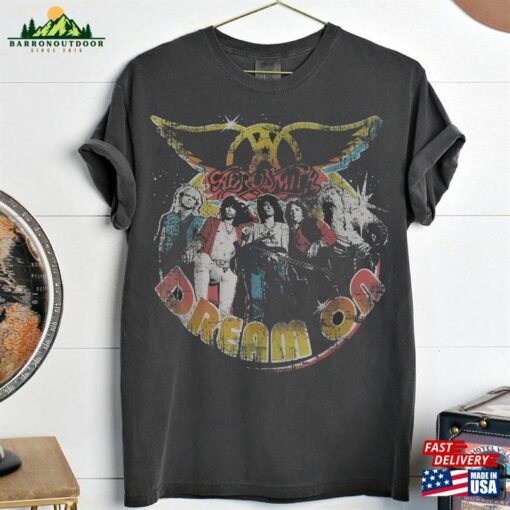 Aerosmith T-Shirt Dream On Vintage 90S Rock And Roll Sweatshirt Classic