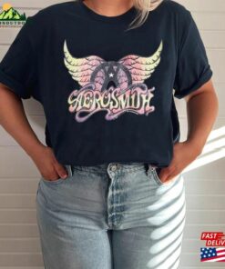 Aerosmith T-Shirt Pastel Wings Graphic Tees Shirt Rock Band Album Concert Tour T-Shirts Hoodie Classic Aerosmith T-Shirt Pastel Wings Graphic Tees Shirt Rock Band Album Concert Tour T-Shirts Hoodie Classic