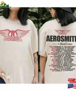 Aerosmith With The Black Crowes Tour 2 Sides Sweatshirt Farewell Rock N Roll 2023 Shirt Vintage Band Concert Classic T-Shirt Aerosmith With The Black Crowes Tour 2 Sides Sweatshirt Farewell Rock N Roll 2023 Shirt Vintage Band Concert Classic T-Shirt