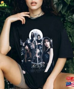 Aespa T-Shirt Synk Hyper Line Tour 2023 New Album My World Shirt Sweatshirt Unisex Aespa T-Shirt Synk Hyper Line Tour 2023 New Album My World Shirt Sweatshirt Unisex