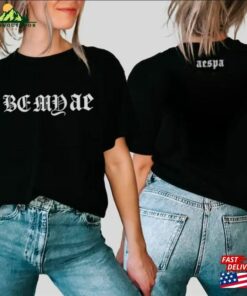 Aespa Tour 2023 T-Shirt Synk Hyper Line Shirt My World Hoodie Classic