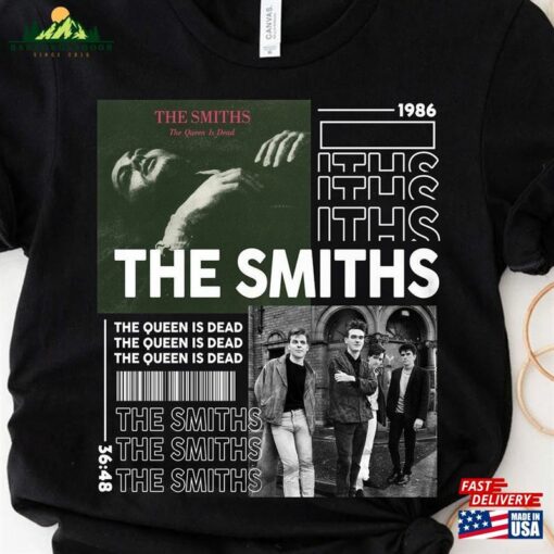 Aesthetic The Smiths 2023 T-Shirt Vintage Rock Band Shirt Gift For Fans Unisex Classic