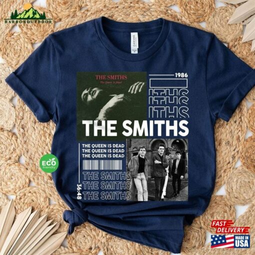 Aesthetic The Smiths 2023 T-Shirt Vintage Rock Band Shirt Gift For Fans Unisex Classic