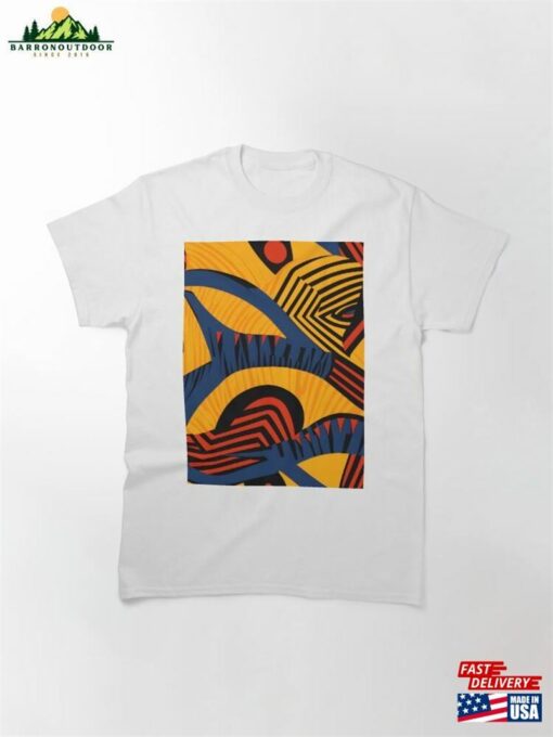 African Inspired Pattern Vibrant Cultural Design Unisex Classic