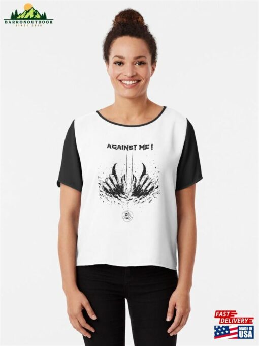 Against Me T Shirt Chiffon Top Unisex T-Shirt