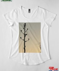 Agave Silhouette Premium Scoop T Shirt Sweatshirt 3