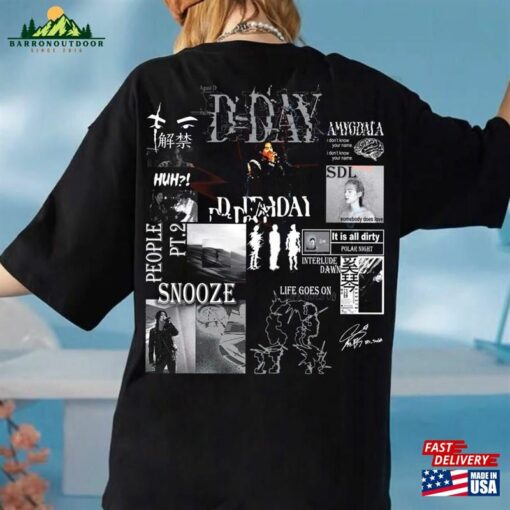 Agust D Day Album T-Shirt Suga Tracklist Shirt World Tour Unisex