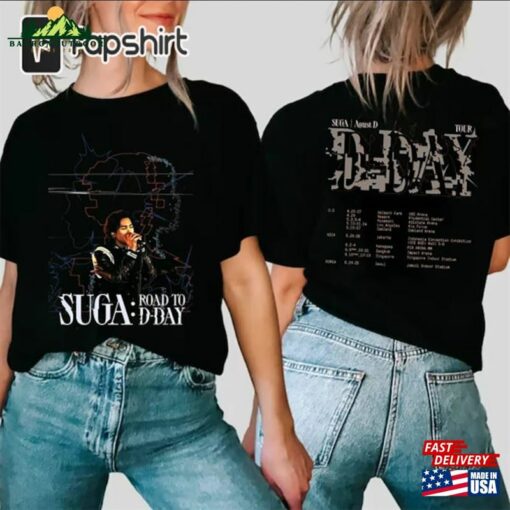 Agust D Day Tour T-Shirt Suga Album Shirt World Sweatshirt Hoodie