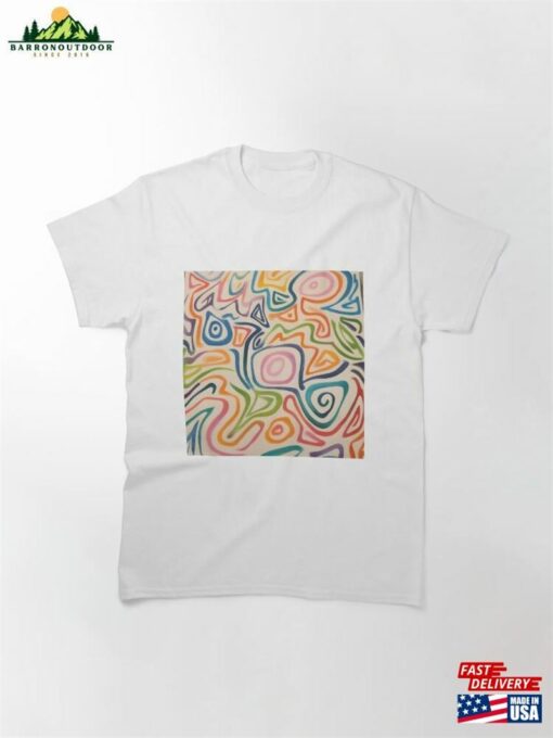 Ai Edited Doodle 2 Classic T-Shirt Unisex