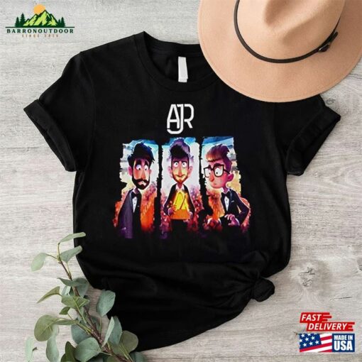 Ajr Band Shirt Members Chibi Hoodie Unisex