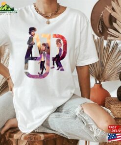 Ajr Band Shirt Members Chibi The Click Galaxy T-Shirt Sweatshirt