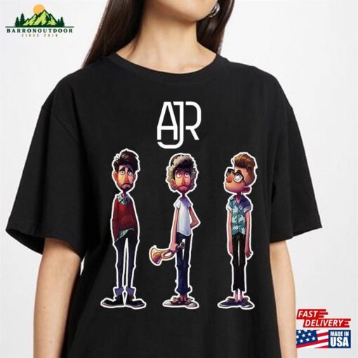 Ajr Band Shirt Sweatshirt The Click Album Members Chibi T-Shirt Unisex