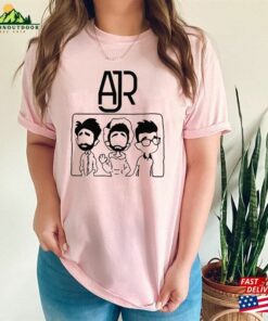 Ajr Band T-Shirt The Click Album Shirt Members Chibi Hoodie
