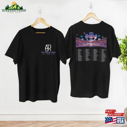 Ajr Brothers Logo Shirt The Maybe Man Tour 2024 Band Fan T-Shirt Unisex